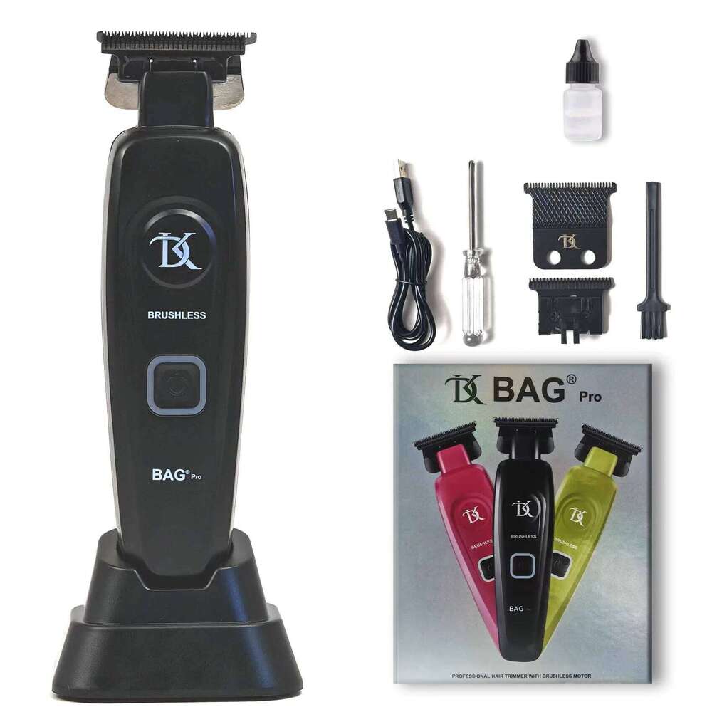 DKBAG Pro New Professional Hair "0" Trimmer Oil Head BarberPro Clipper 7200 RPM Double Bearing Ball Brushless Motor C260312