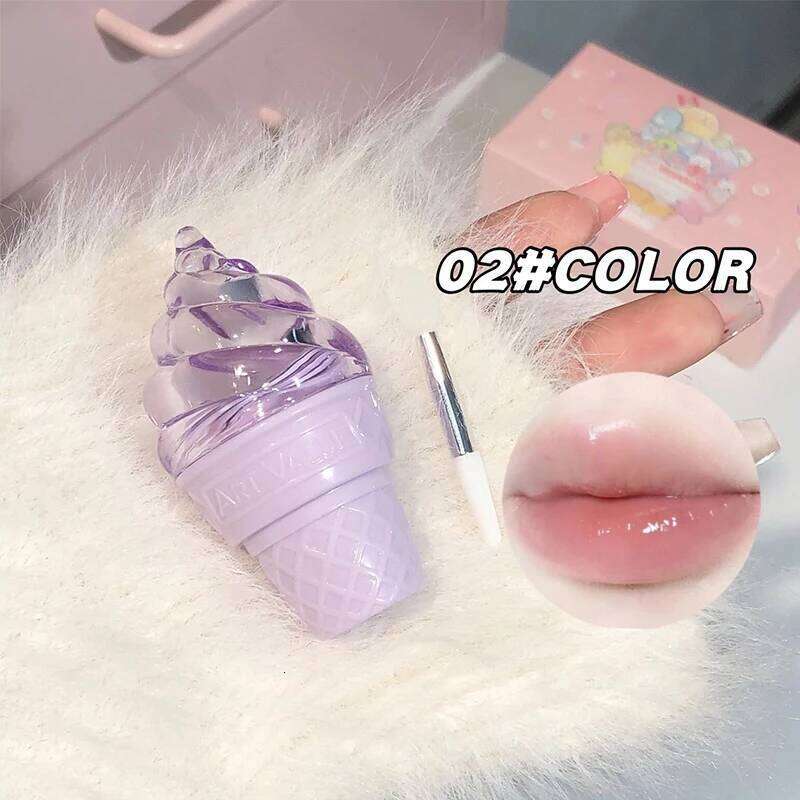 CACE Fluffy Ice Solid Gloss - Glossy Shine, Hydrating Formula, and Reduces Lip Lines W260311