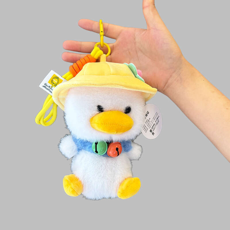 Plush Elephant Keychain for Desk Companion, Backpack Bag Pendant, Cute Baby Soothing Ornament