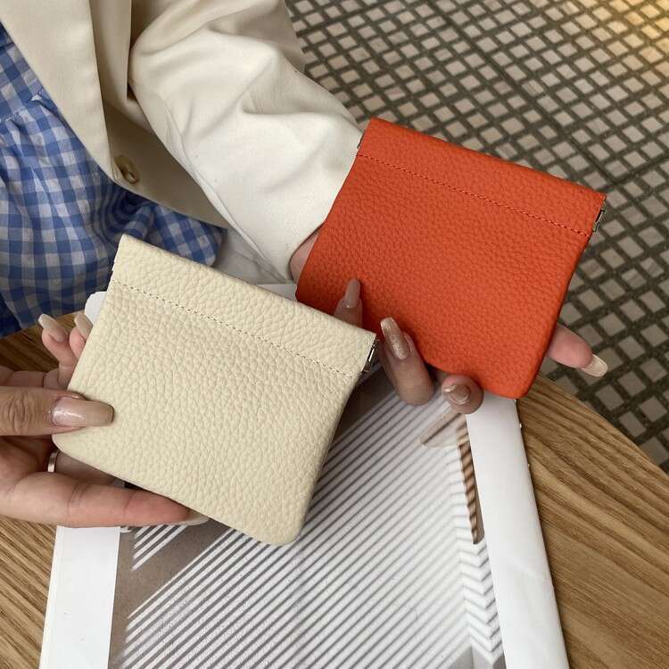 Luxury fashion wallet Women S Purse New Model Lychee Pattern Light Luxury Versatile Multifunctional Ultra Thin Coin And Lipstick Storage Pouch