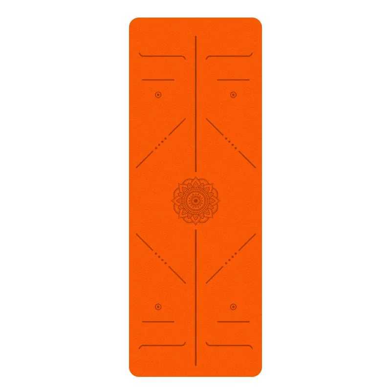 15mm Ultra-thin Pu Natural Rubber Yoga Mat Portable Foldable Professional Anti-slip Fitness Yoga Mat M260312