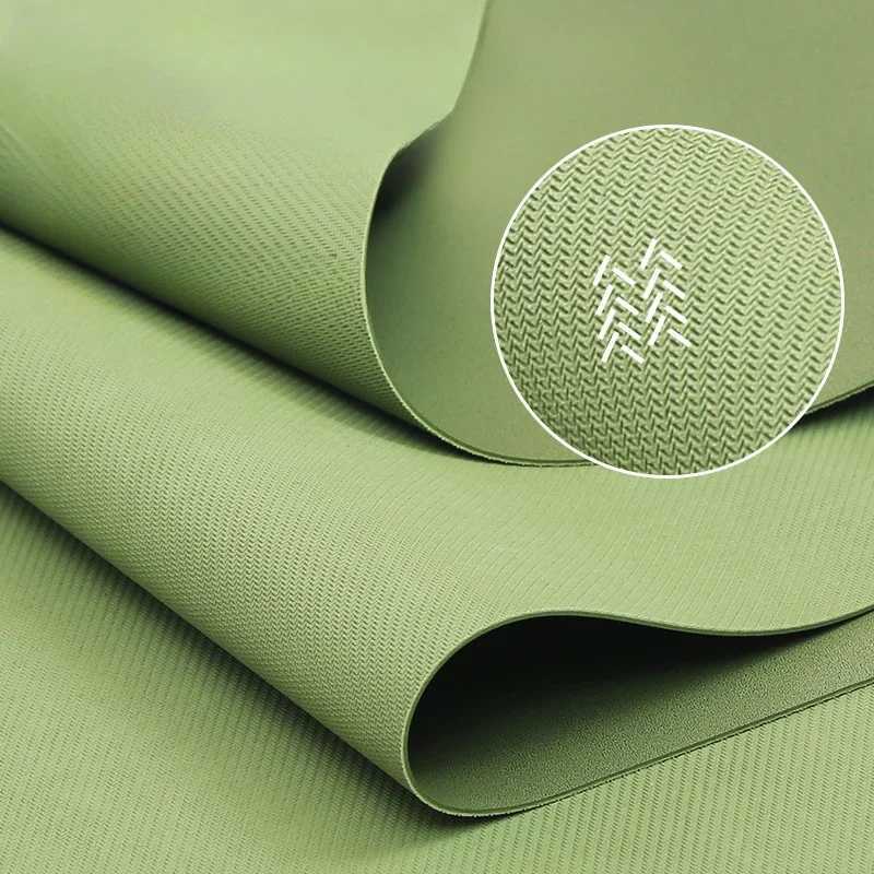 Travel Portable Yoga Mat 15mm Coconut Fiber Natural Rubber Non Slip Fitness Yoga Mat Female PU Luxury Mat M260312