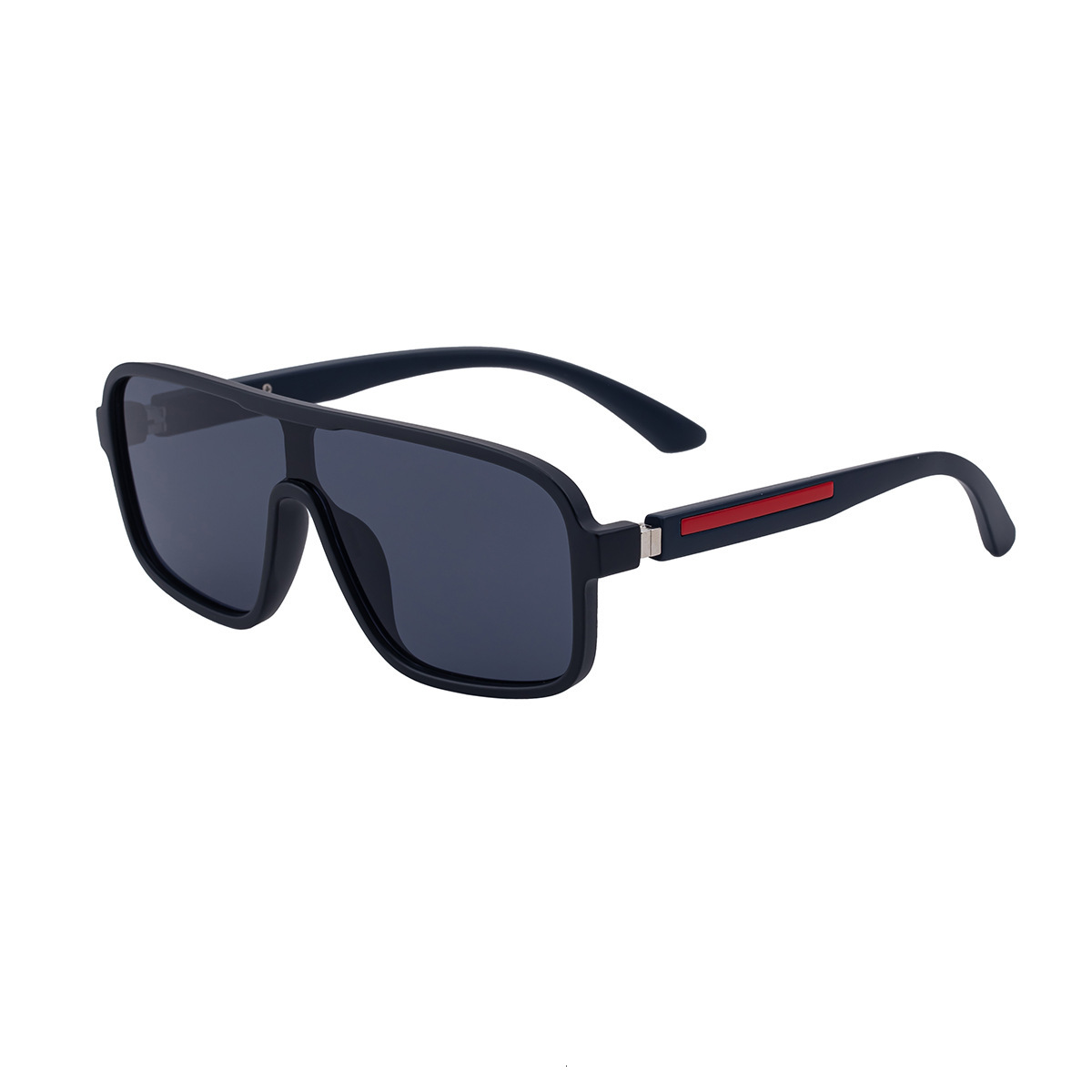 2026 New Fashion Square Frame Polarized Men, One-piece Lens, Personality Trendy Outdoor Sun Protection Sunglasses for Men