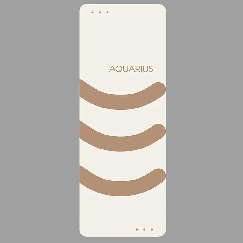 12 constellation color printing PU rubber non-slip yoga mat simple home thickened fitness jumping yoga mat M260312