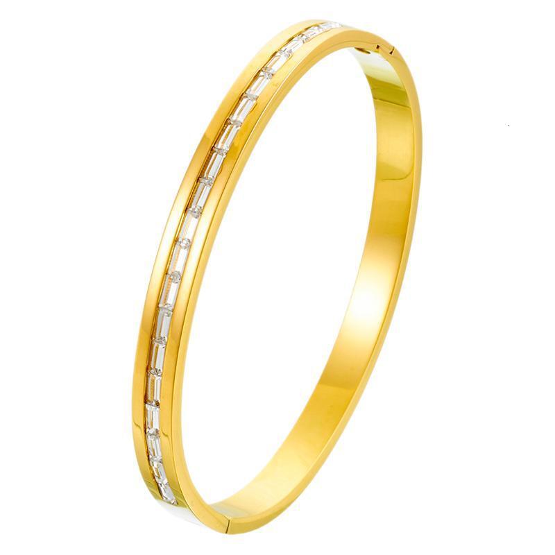 Luxury Brand Designer Jewelry New Fashion Square Diamond Bracelet European And bracelet American Light Luxury Design High-End Elegance For Women