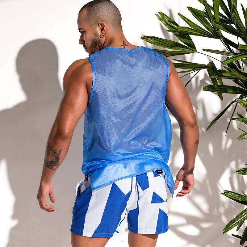 Fashion Board Swimming Shorts Men Swimwear Swim Short Quick Dry Beach Surf Boardshorts Men's Bathing Suit with Liner Z260312