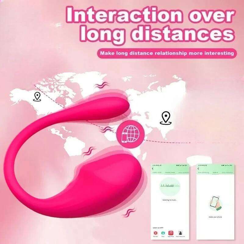 Wireless Vibration Love Egg Vibrator Vaginal G Spot Vibrating Stimulator Wearable Bluetooth APP Control Sex Toys For Adult Women Z260312