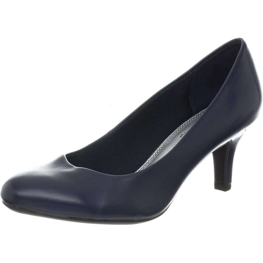 Women Comfortable shoes, work shoes, formal shoes, dress shoes, etiquette shoes, women's shoes, leather shoes, single shoes, mid-heel, spring, bl