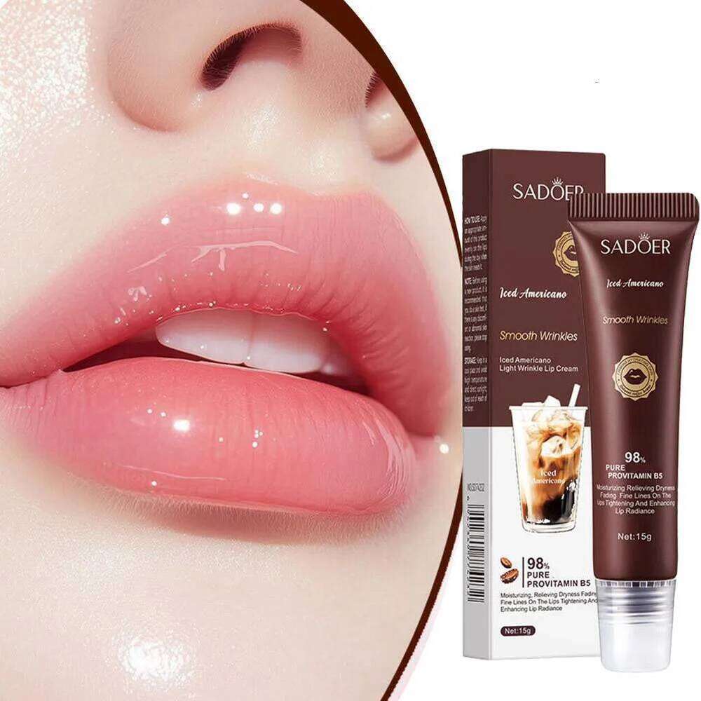 Iced Coffee Balm Caffeine-infused Moisturizing Balm, Ultra-Hydrating, Nourishing Lip Care, Soothes & Softens Dry Lips W260311