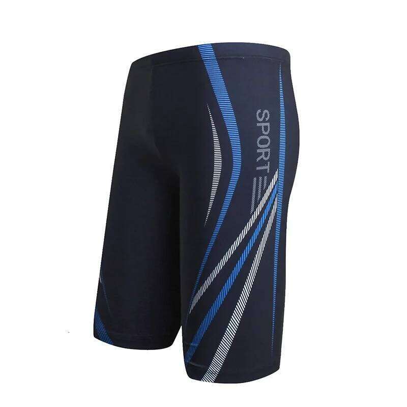 Boys Swim Trunks Waterproof Quick Dry Bathing Suit Man Diving Long Swimsuit Boxer Briefs Gay Beach Shorts Wear Z260312