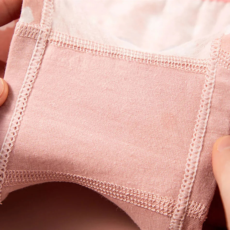 4 PcsPack Girls Underwear Soft Comfortable Breathable Panties for Kids AntiFlash School Daily Wear Toddler Underpants 260311