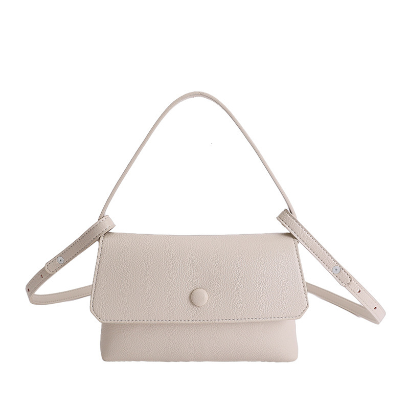 Spring luxury handbag, high-end minimalist design, mobile phone bag, fashionable button envelope, crossbody bag, shoulder bag, crossbody bag