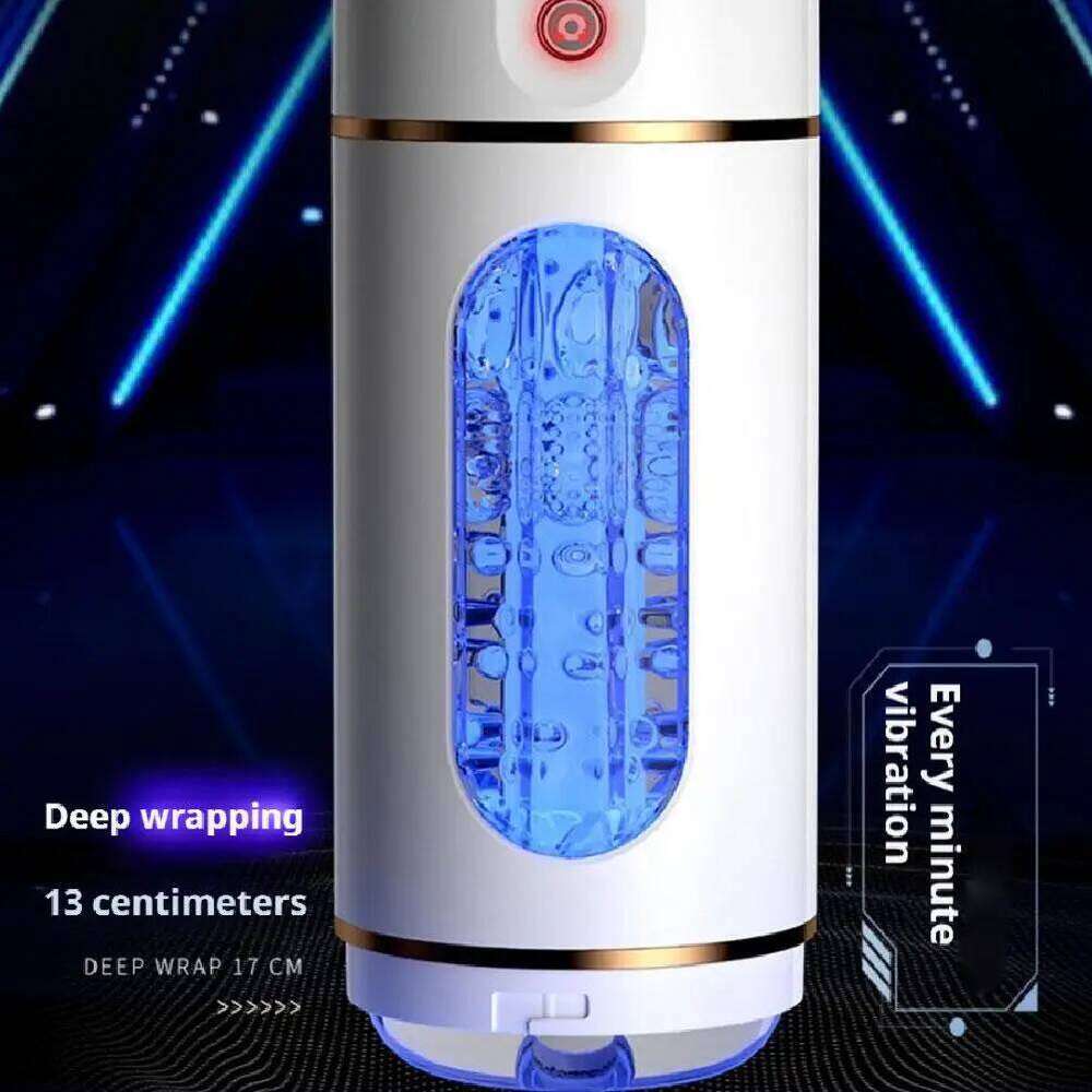 Automatic Telescopic Rotating Male Masturbator Cup Pussy Real Vagina Masturbation Blowjob Adults Machines Sex Toys for Men Z260312