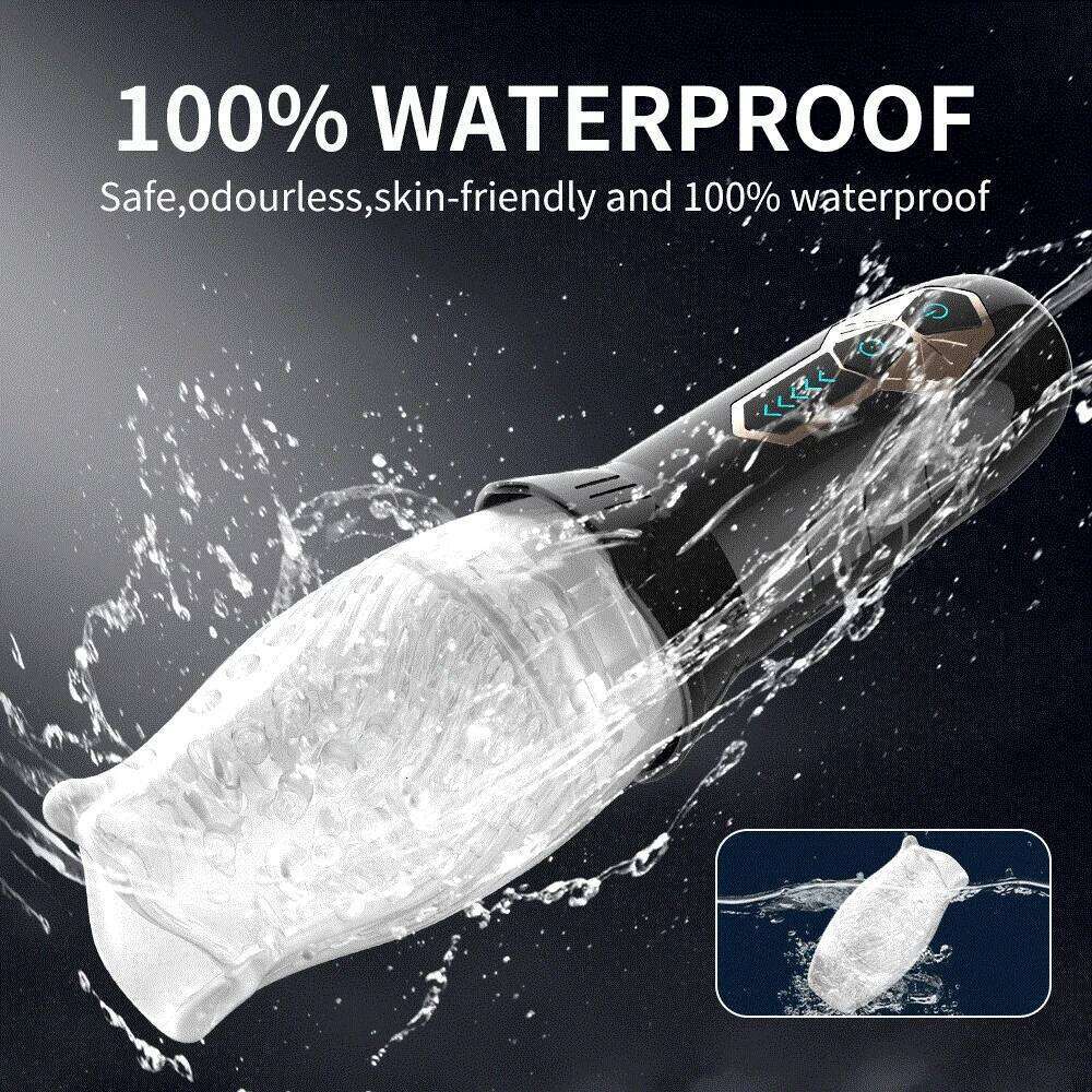 Masturbator Cup Automatic Rotating Delay Ejaculation Glans Trainer Vagina Penis Pump Sleeve Vibrator For Mens Adult Toys Male Z260311