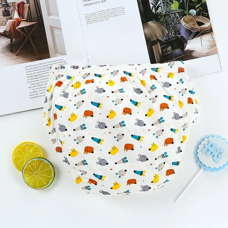 5Piece Breathable Cozy Cotton Boys Briefs Dog Print Pattern Childrens Underwear Suitable For 213 Years Old Panties 260311