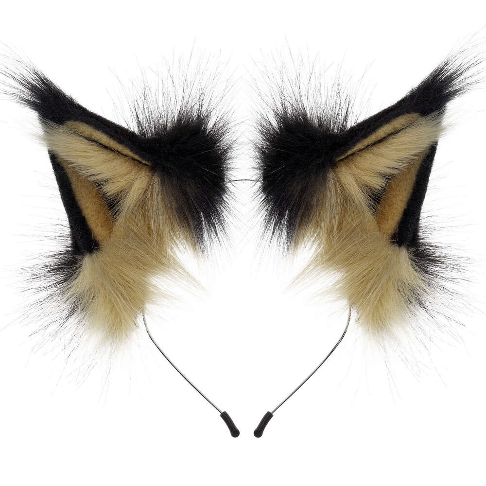 New Personalized Adjustable Headband Halloween Role-Playing Fox Ears Cosplay Plush Hair Accessory