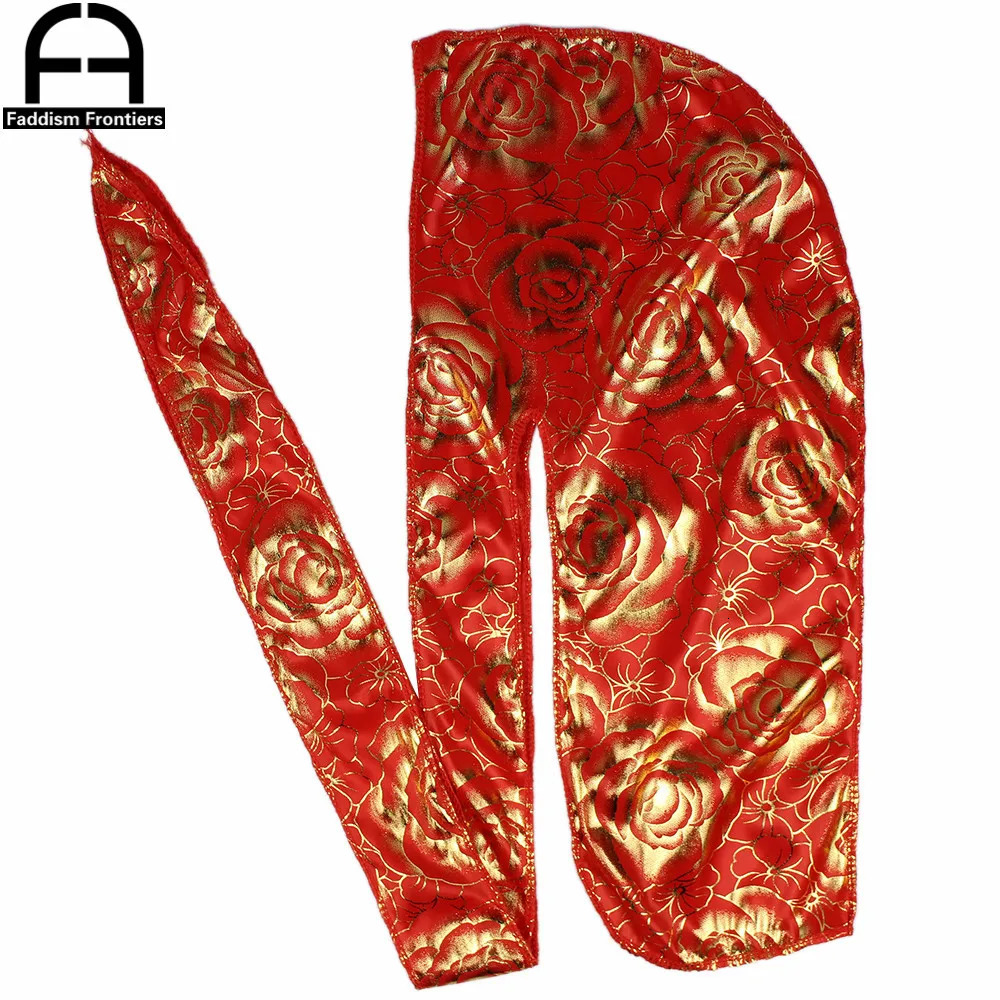 Pimpin aint easy Custom Printing Silk Durag Men Bandanas Long Tail Silky Durags Headwear Wave Cap 260304