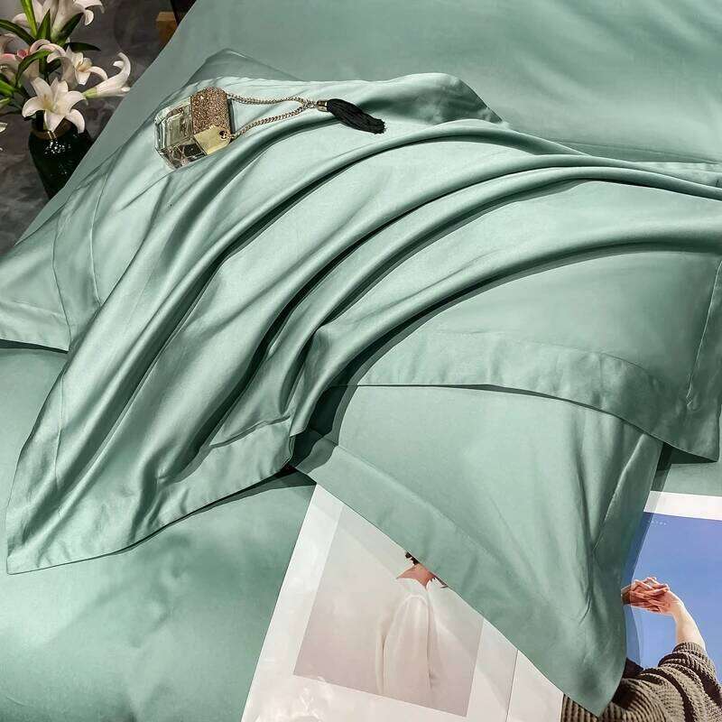Bedding Set 100% Egyptian Cotton Duvet Cover Pillowcase Ru Europe Double Queen King Size Linen Soft Bed Sheet Sets H260312