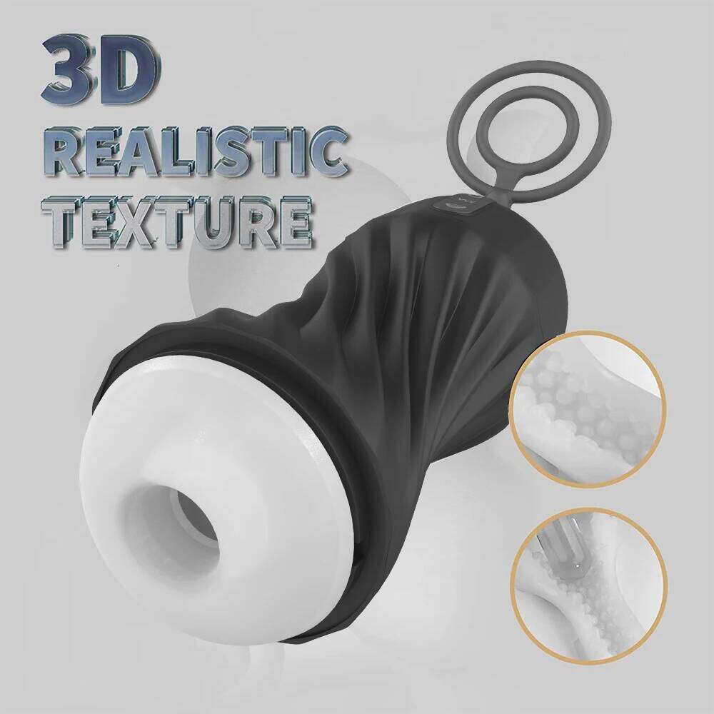 Automatic Male Masturbator Cup 5 Sucking Rotating Licking Modes Pocket Pussy Stroker Blowjob Penis Pump Sex Toys Adults For Men Z260312