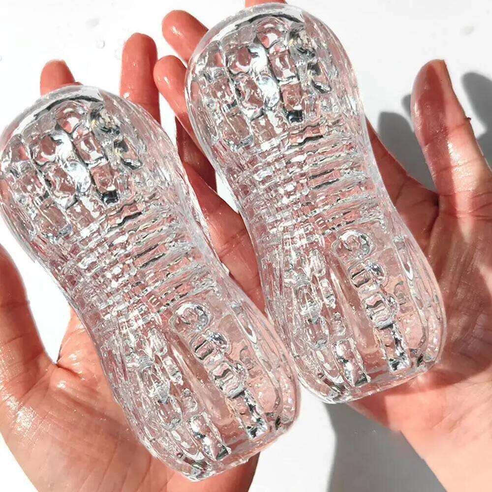 Soft SiliconeMasturbation Sex Toys for Men Adult Masturb Male Masturbator Cup Vagina Vacuum Pocket Pussy Endurance Exercise Z260312