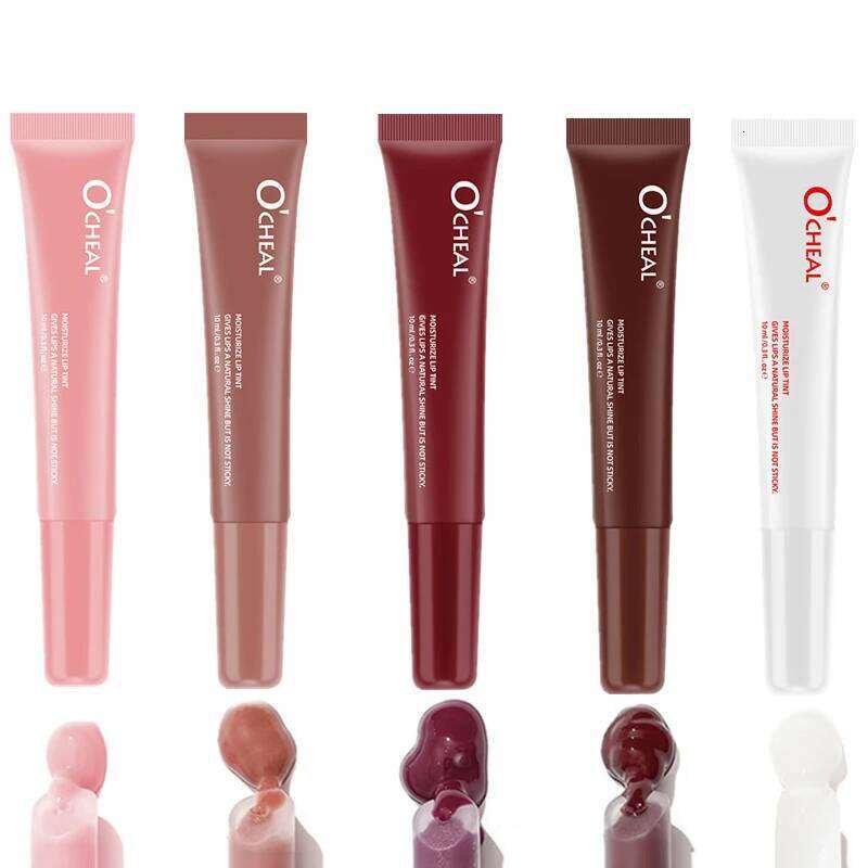 Summer must-have,OCHEAL Hydrating Glossy Lacquer - Mirror Finish Liquid Lip Gloss with Plumping and Moisturizing Effects, W260311