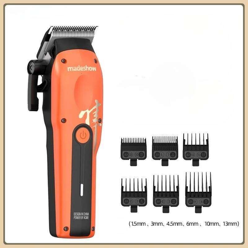 Madeshow M15 Clippers Men,Hair Trimmer For Barbers - Cordless Barber Hair Cutting Kit,Haircut Machine C260312