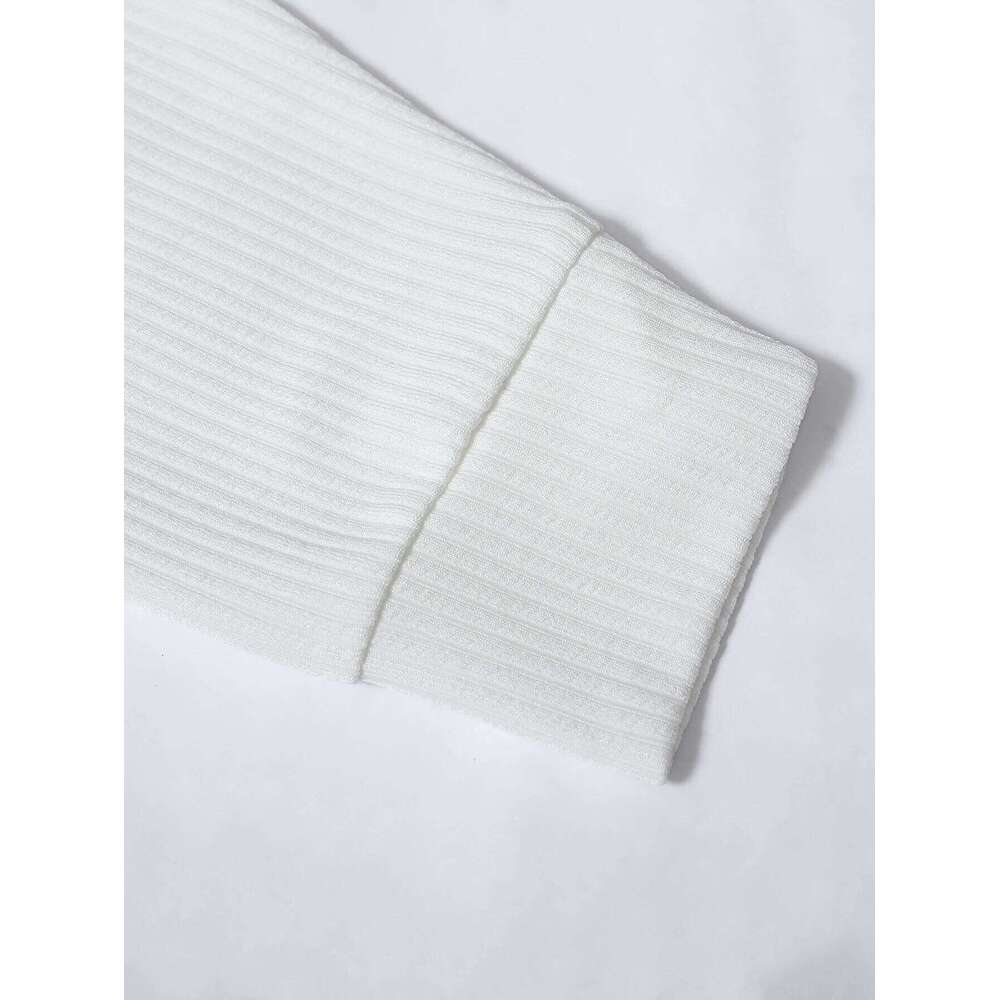 Spring New Luxury Light Business Mature Casual Sports Retro Style Striped Fashion Men Outdoor Long Sleeve POLO Shirt