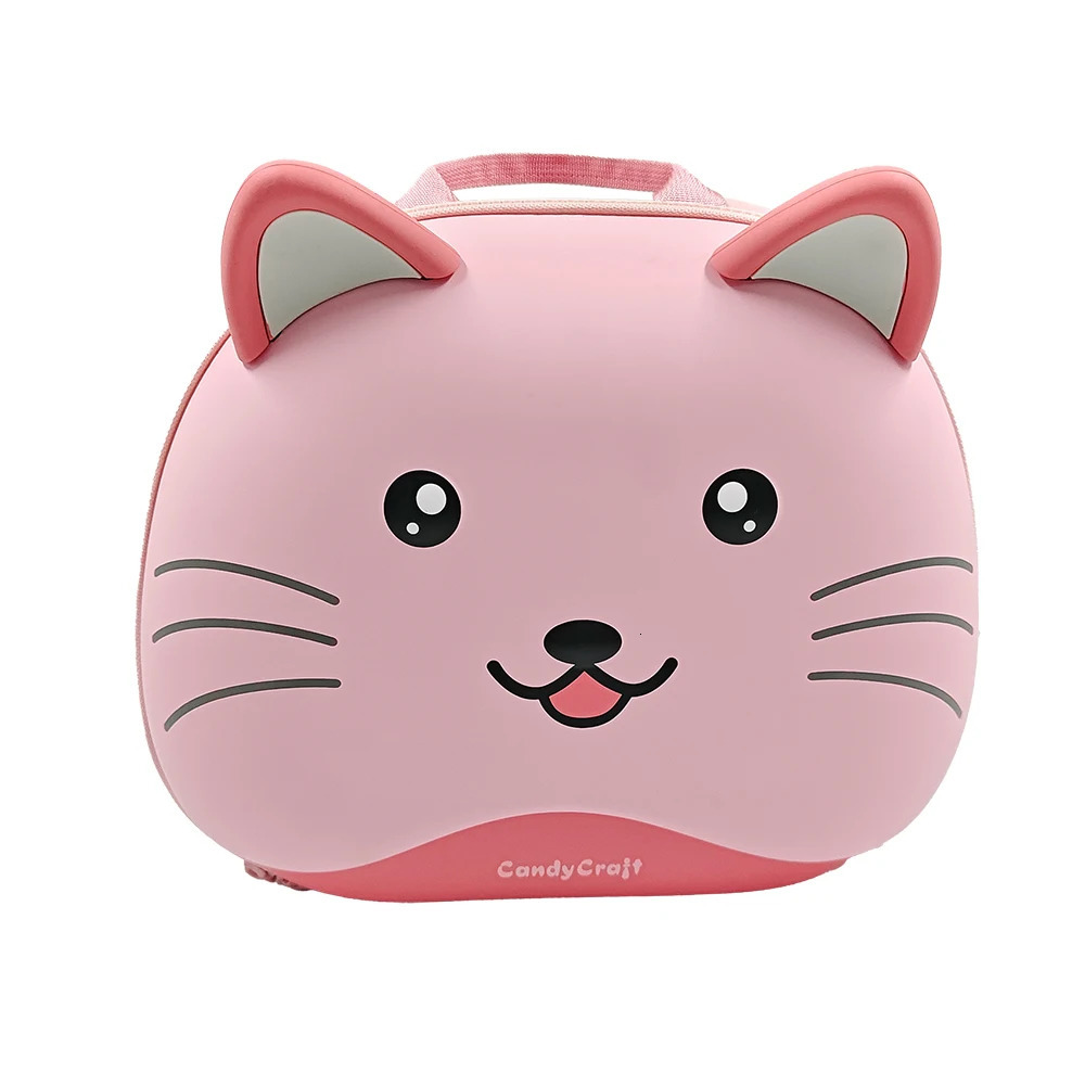 Childrens Bags For Kindergarten School Backpack Girl And Boys Cartoon Cute Animal Patterns With Puppy Kitten Chick Lightweight 260311