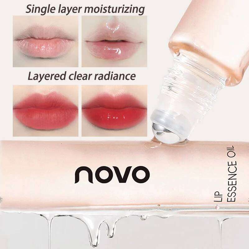 Squalane Hydrating Serum & Oil,Long-Lasting Moisture,Non-Greasy,Vitamin E, Nourishing Care For Dry Cracked Lip Tones W260311