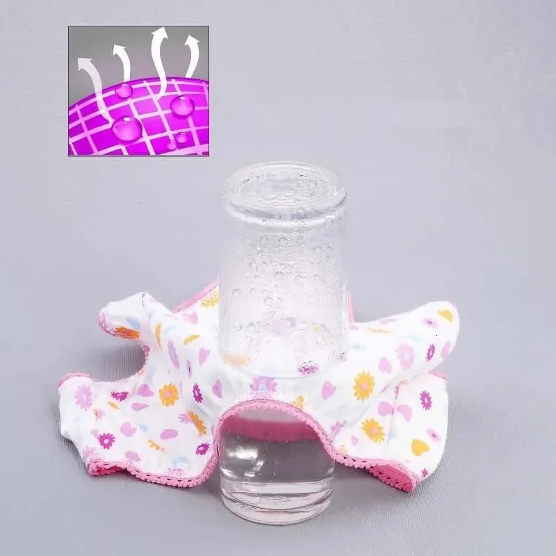 12pcs Lot Baby Girls Briefs Cartoon Underwears Children Panties Short Underpants For 112 Years 260311