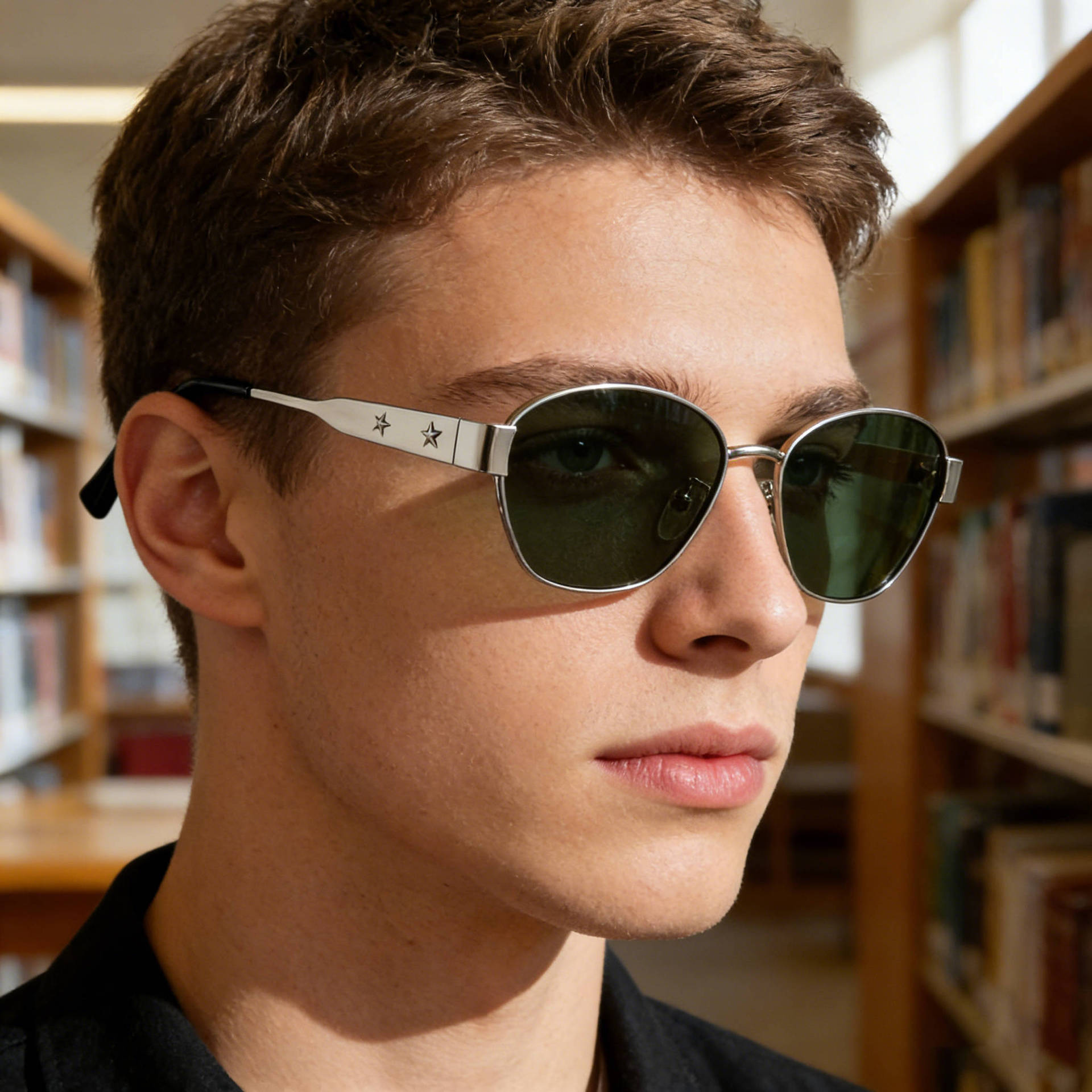 2026 New Fashion Square Frame Polarized Personalized Outdoor Versatile Sun Protection Sunglasses for Men,