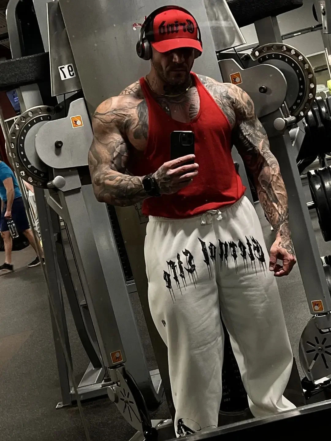 European and American Mens Year Wear Sports Pants Casual Sports Training Pants Mens Gym Pants 260311