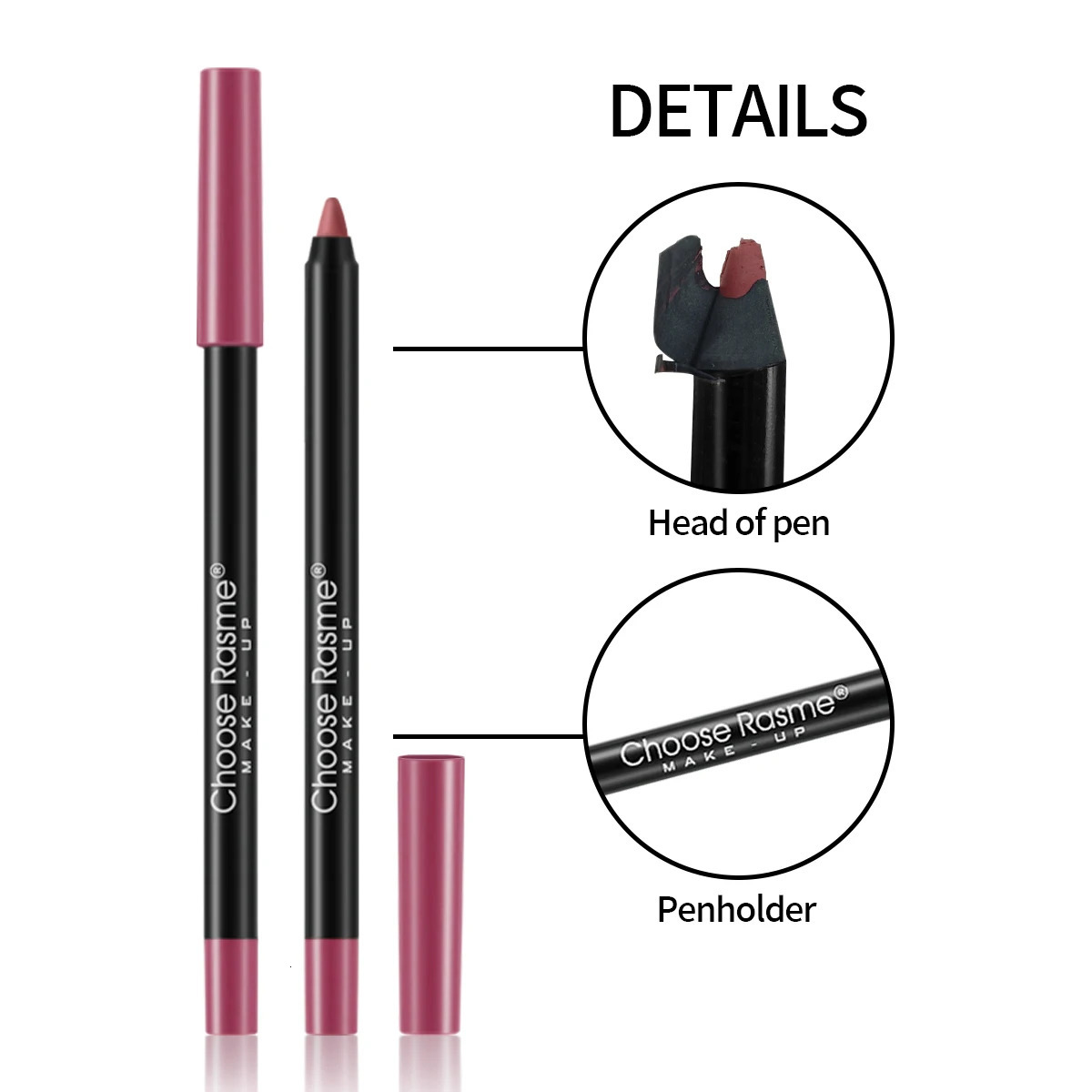 12 pcs Lip Liner Pencil Set Matte Lipliner Pencil Lipstick Waterproof Long Lasting Nude Contour Lipstick Pen Lip Tint Cosmetics 260305