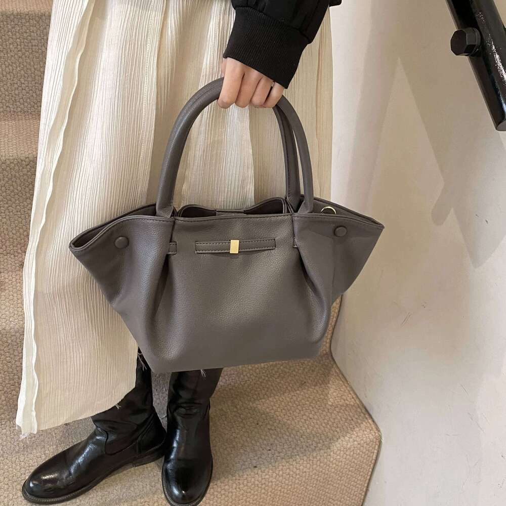 England Style Vintage Handbags Women Elegant Solid PU Leather Packages Designer High Quality Female Casual Totes New In 2025 Bag