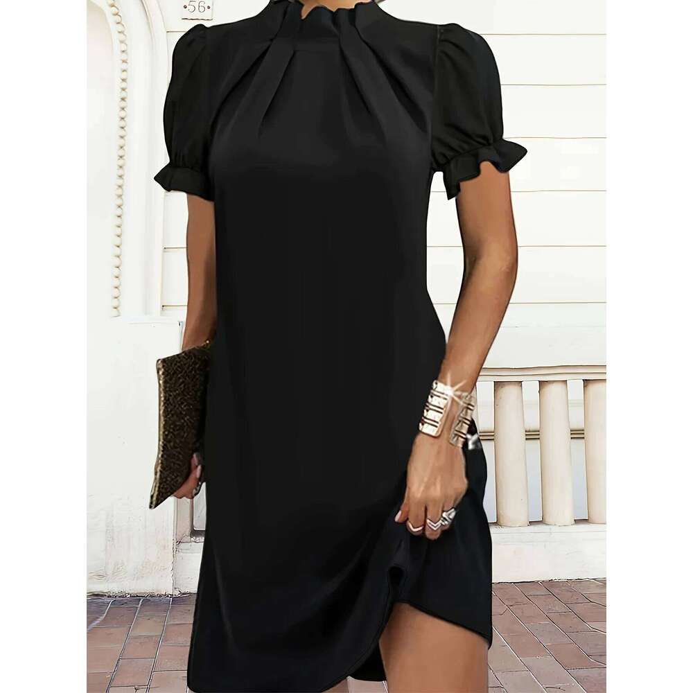 Women's Oversized Woven Dress Casual Bohemian Maxi Summer A-Line Long Full Length Clothing C260312