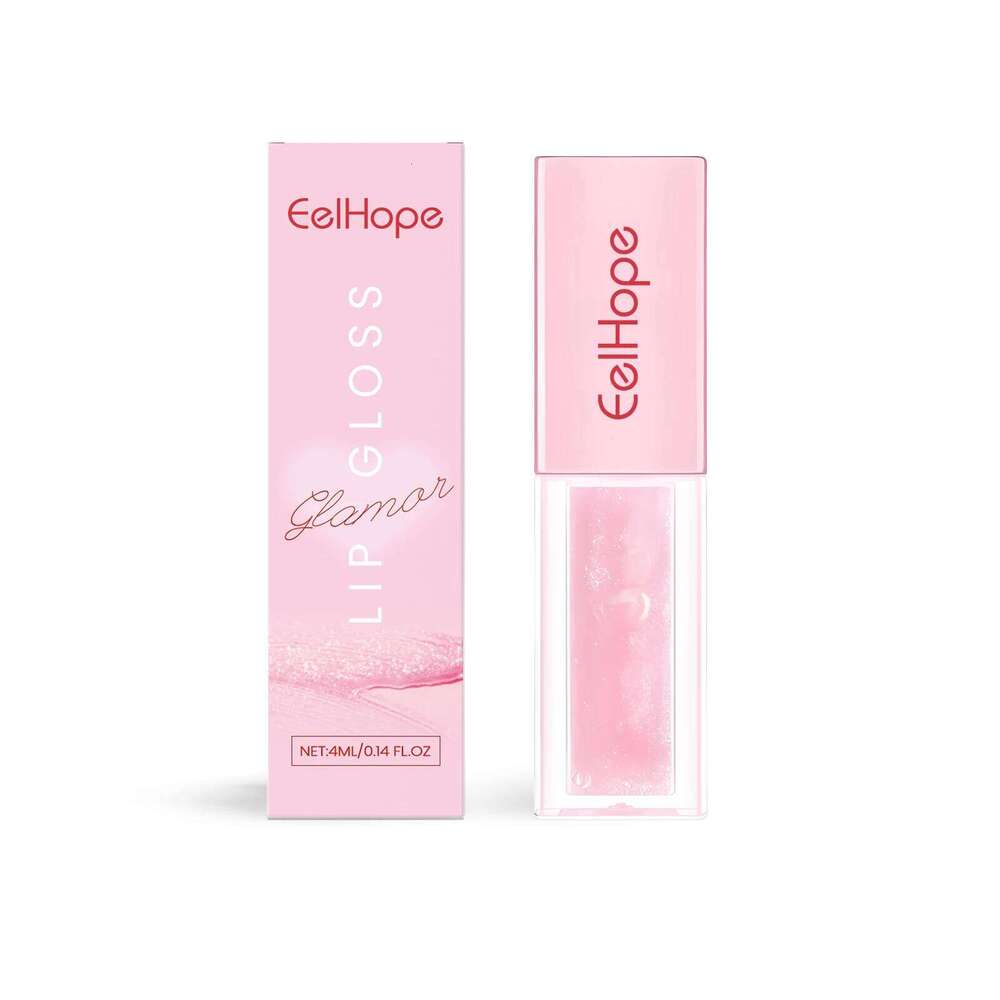 Nourishing Tinted Lip for High-Shine Finish Hydrating Crystal Oil Plumping Moisturizing Long Lasting Non-sticky Care Product W260311