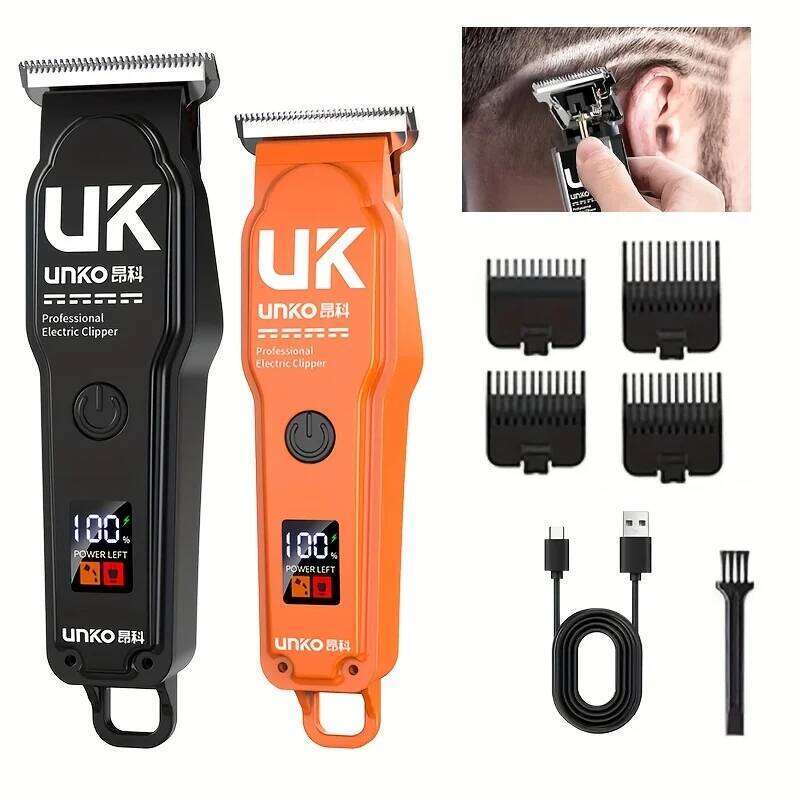 Electric Hair Clipper, Multiple Colors Adults, Professional Trimmer with Precision Cutting System for Home Barbering C260312