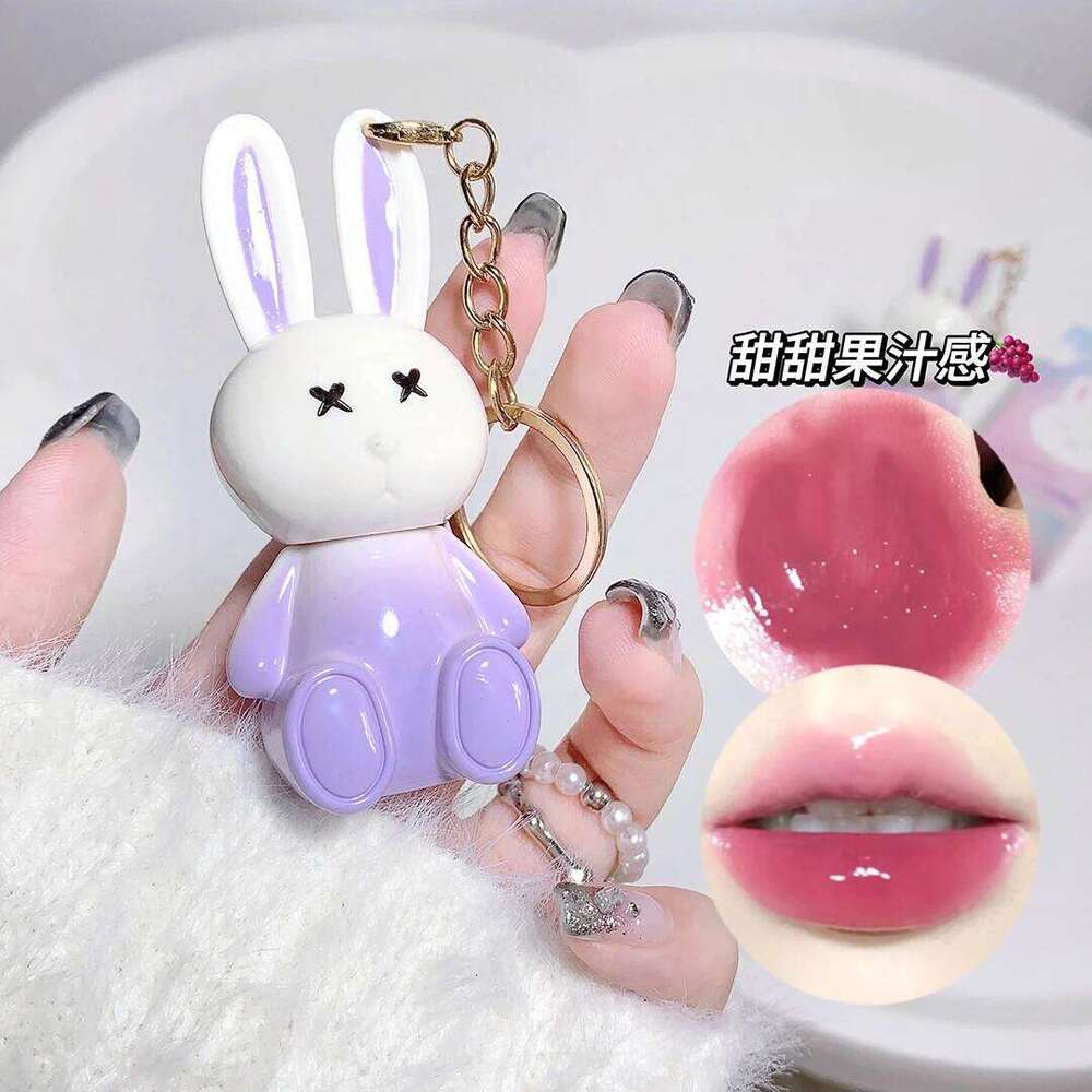 Gege Bear Rabbit Glaze, Matte Velvet Lip Clay Long-lasting Color Non-drying Lipstick Lipgloss W260311