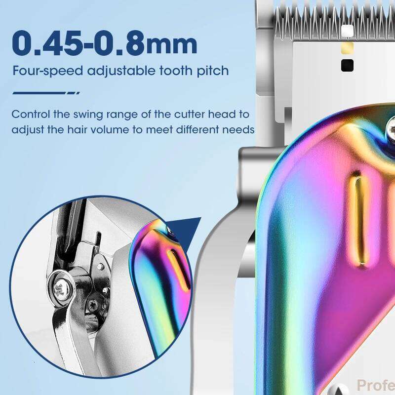 Men's professional cordless hair nose clipper, wireless LCD display grooming set, household rechargeable C260312