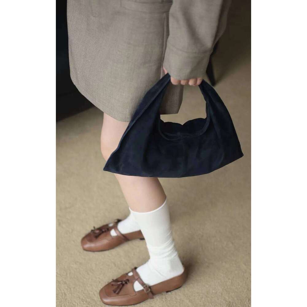 Genuine Leather Small Bags For Women, Suede Purse Hobos Handbag Vintage WONST
