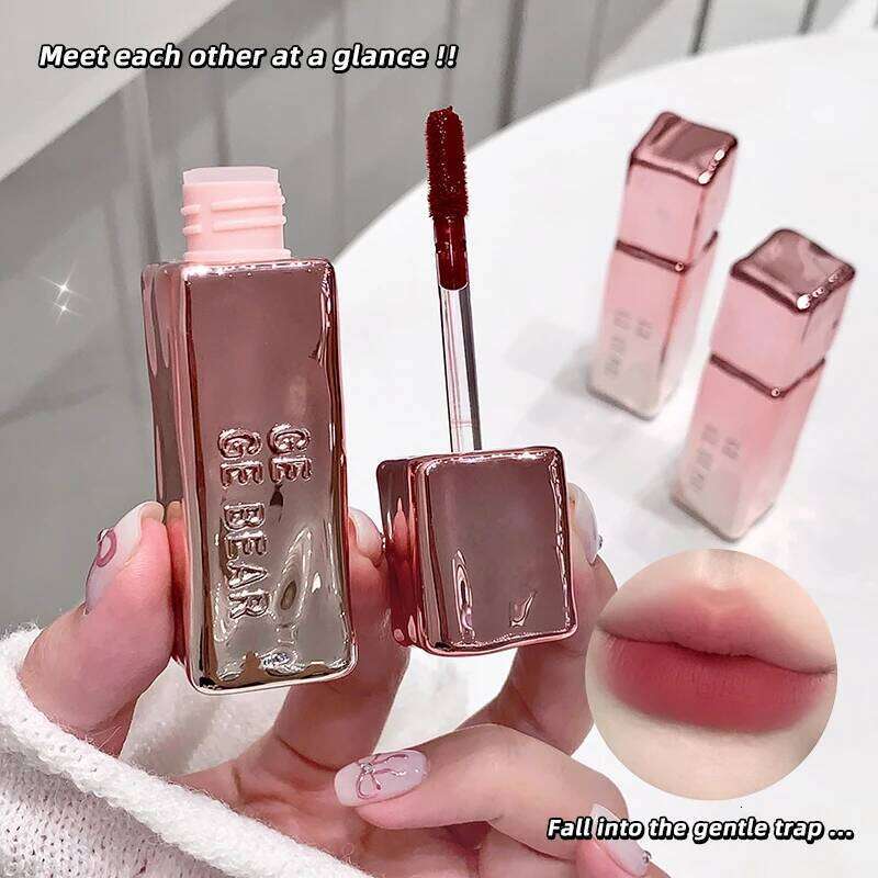 Gege Bear Velvet Air Lip Mud Matte Surface Good Blending Color Whitening Improves Complexion W260311
