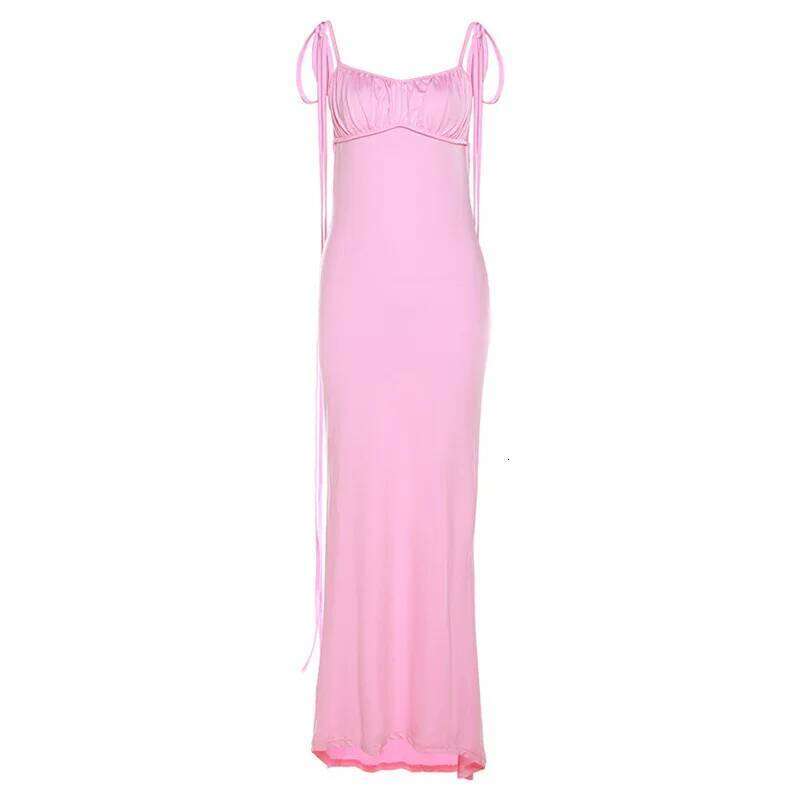 European and American summer new women's fashion trend Harajuku suspender sexy backless slim fit hip hugging temperament dress C260311