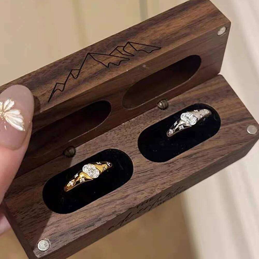 OEVAS 4*6MM Oval Cut Moissanite Ring S925 Sterling Silver 18K Gold Lab Diamond Star Planet Band For Women Party Fine Jewelry H260312