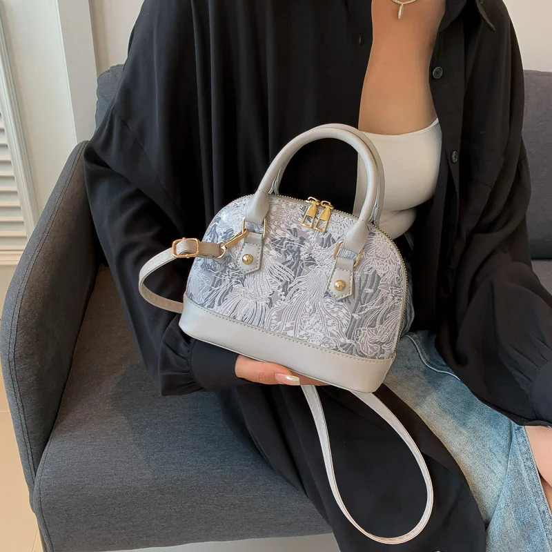 Small Square Bag PU Leather Single Shoulder Bags Large Capacity Crossbody Lady Fashion Handbags 260227