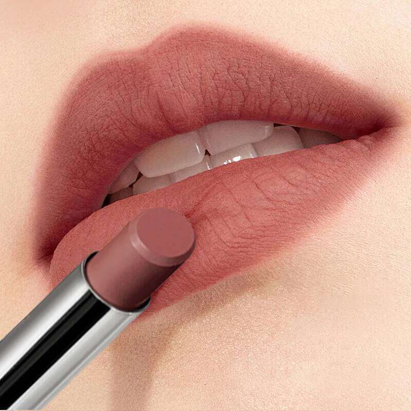 Lipstick long-lasting, fading, non stick cup matte, high cold, nude feeling, aunt red, retro, bean paste color, affordable W260311