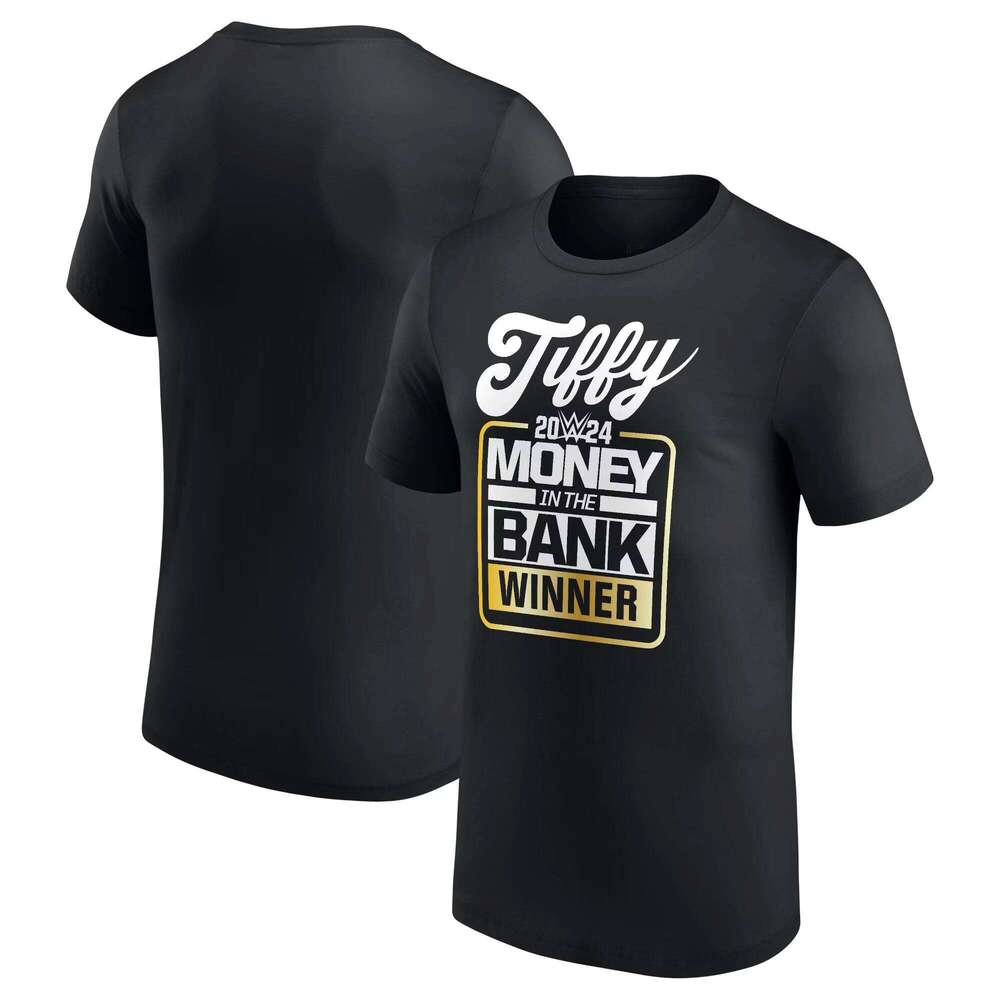 Men's White Tiffany Stratton It's Tiffy Time T-Shirt 2025 Summer Short Sleeve Men T Shirts Fashion Women Cotton Tee Clothes Tops Z260312