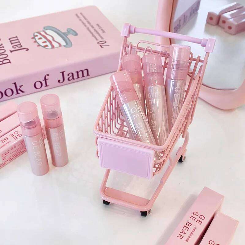 Water Sense Ice Translucent color Lip gloss Mirror light toot lips appear tender pure water to hold makeup lip glaze W260311