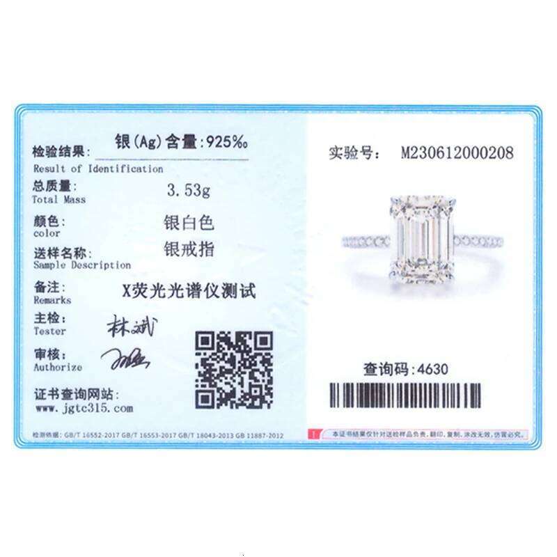 Ailmay 925 Sterling Silver Pagoda Cutting Rectangle 5A Zirconia Finger Ring For Women Wedding Banquet Jewelry Gift H260312