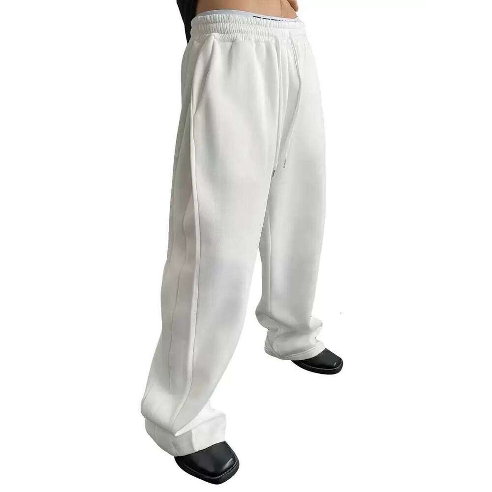 New Y2K Style Baggy Joggers for Men Hip Hop Cargo Oversized Street Fashion Trousers Casual Loose Fit Pants