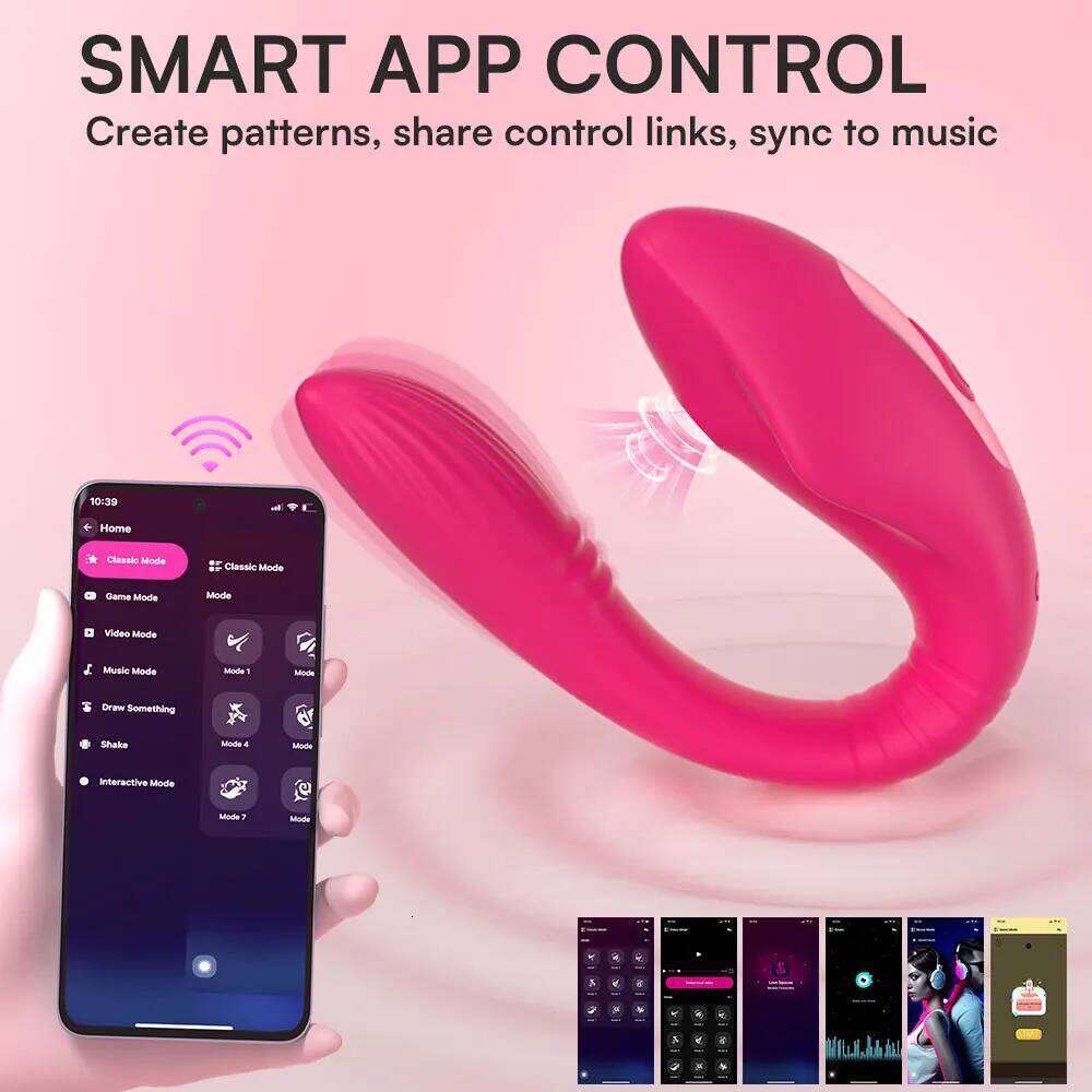 App Female Vibrator Clitoral Sucking Stimulator Vaginal Massager Can Be Worn Outdoors As Adult Women Sex Toys Z260311